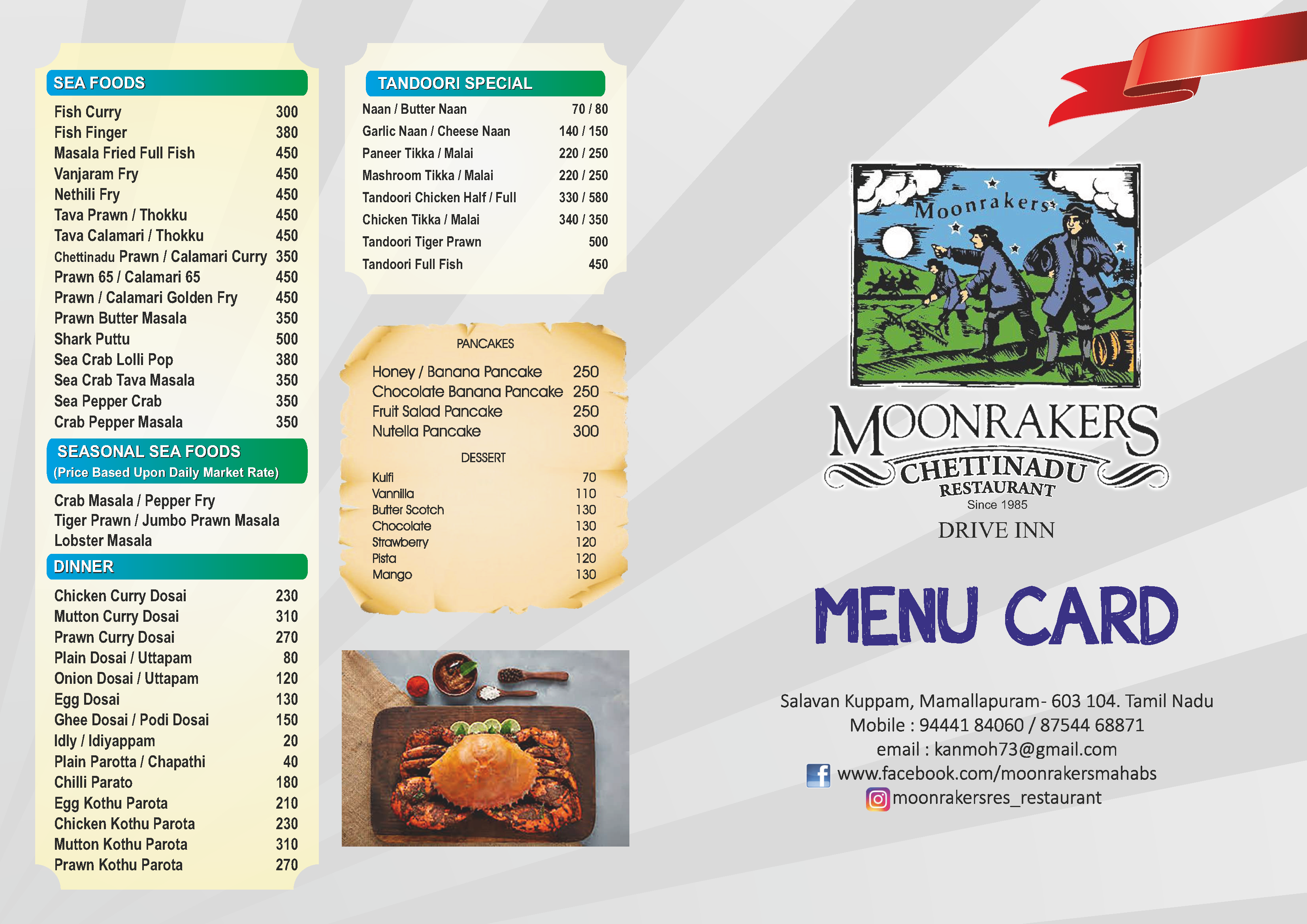 Moonrakers menu page new1